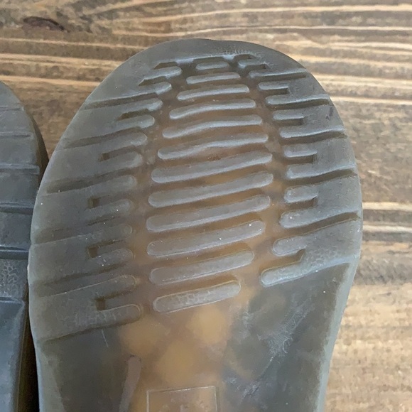 Dr. Martens school shoes youth size 1 Black leather Tie lace - Picture 9 of 11